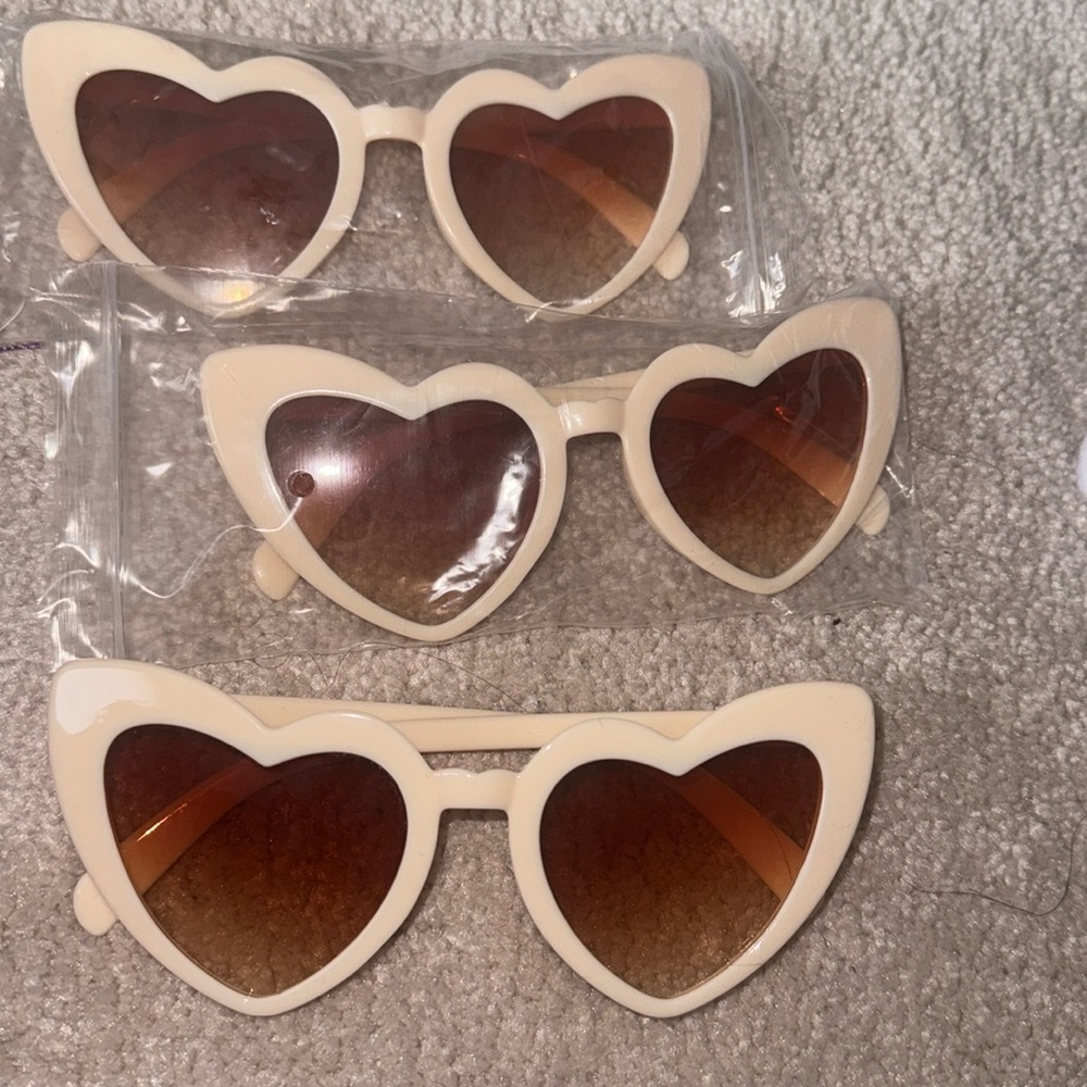 Heart shaped sunglasses